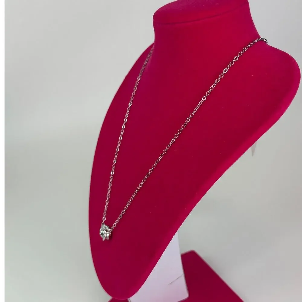 Kate Spade Infinity & Beyond Silver Necklace new
